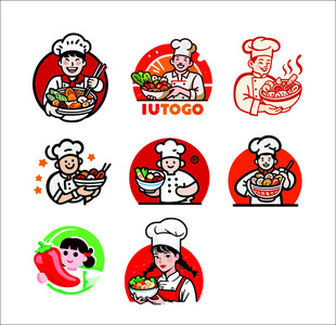 麻辣烫 麻辣拌logo