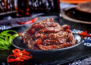 香辣牛肉干