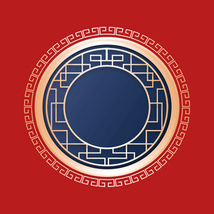 古典窗户窗棂