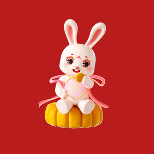 中秋月兔月饼 