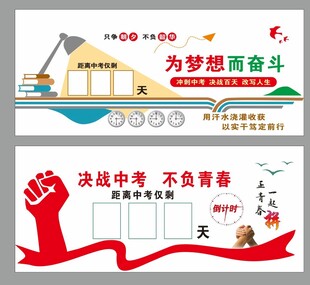 中高考文化墙  