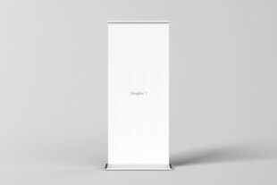 品牌展架广告商务模型样机