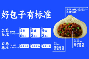好包子 有标准 酱肉包
