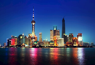 东方明珠夜景
