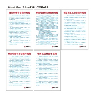 安全操作规程图片