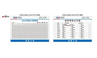 晴雨表 领导带班公示牌图片