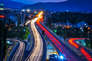 公路夜景