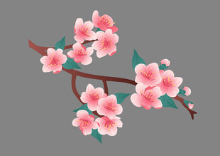 矢量花朵