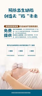 预防出生缺陷展架