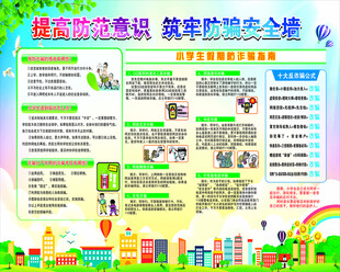 防诈骗安全牌
