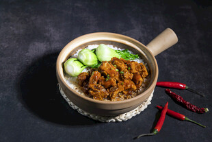 酱汁排骨饭