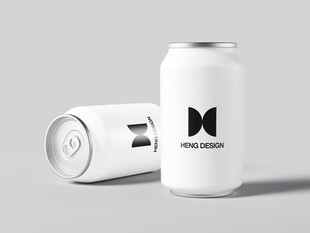 高级易拉罐样机