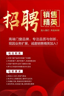 招聘销售精英画架