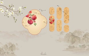 玉兰背景墙  