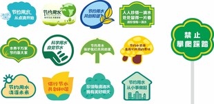花草牌提示牌