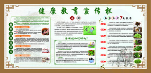 中医健康教育宣传栏