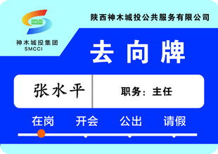 去向牌