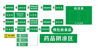 药店标识牌