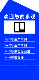 工厂指引牌