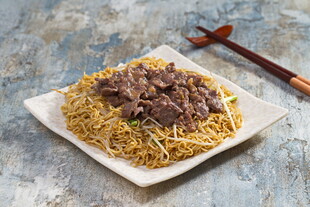 湿炒牛肉面