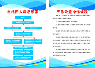 电梯困人应急预案