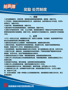 奖励处罚制度