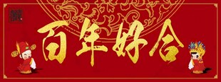 结婚设计  百年好合