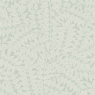 小清新文艺手绘植物叶子北欧插画