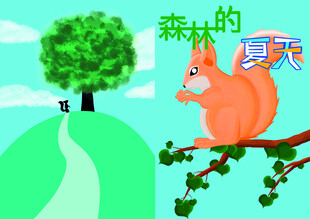 森林的夏天