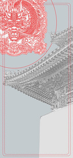 中国风古风屋檐