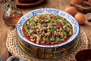 酸辣鸡杂
