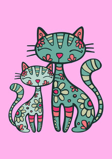 卡通猫咪