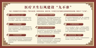 文明医疗作风九不准