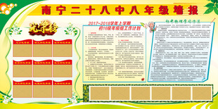 学校板报