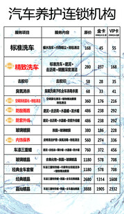 汽车养护连锁机构
