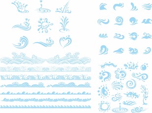 水滴矢量