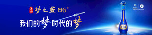 梦之蓝M6 专柜海报