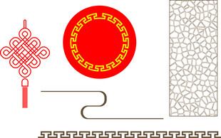 中国风元素边框