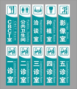 医院科室牌