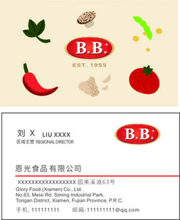 食品名片