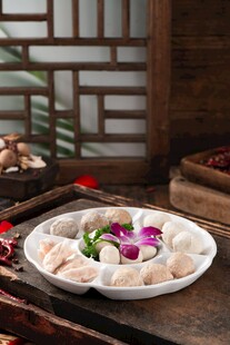 火锅食材丸子拼盘