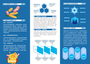 金融折页