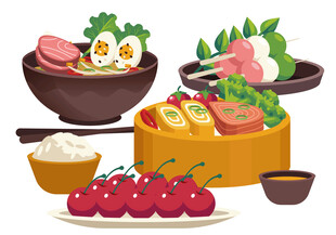 食物插画