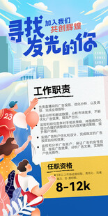 招聘海报