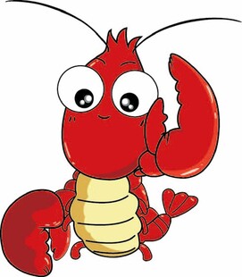 小龙虾卡通图片