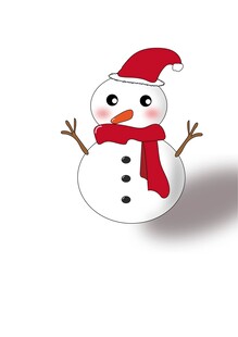 雪人卡通图片