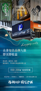 商业街价值点海报