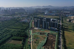 城市全景拍摄