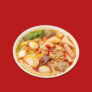 手绘麻辣烫 