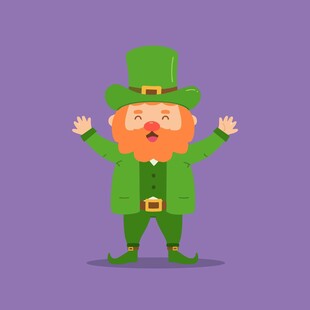 绿色服饰戴着绿帽子张开双臂的卡